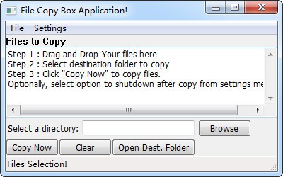 File Copy Utility(文件复制工具)v1.0