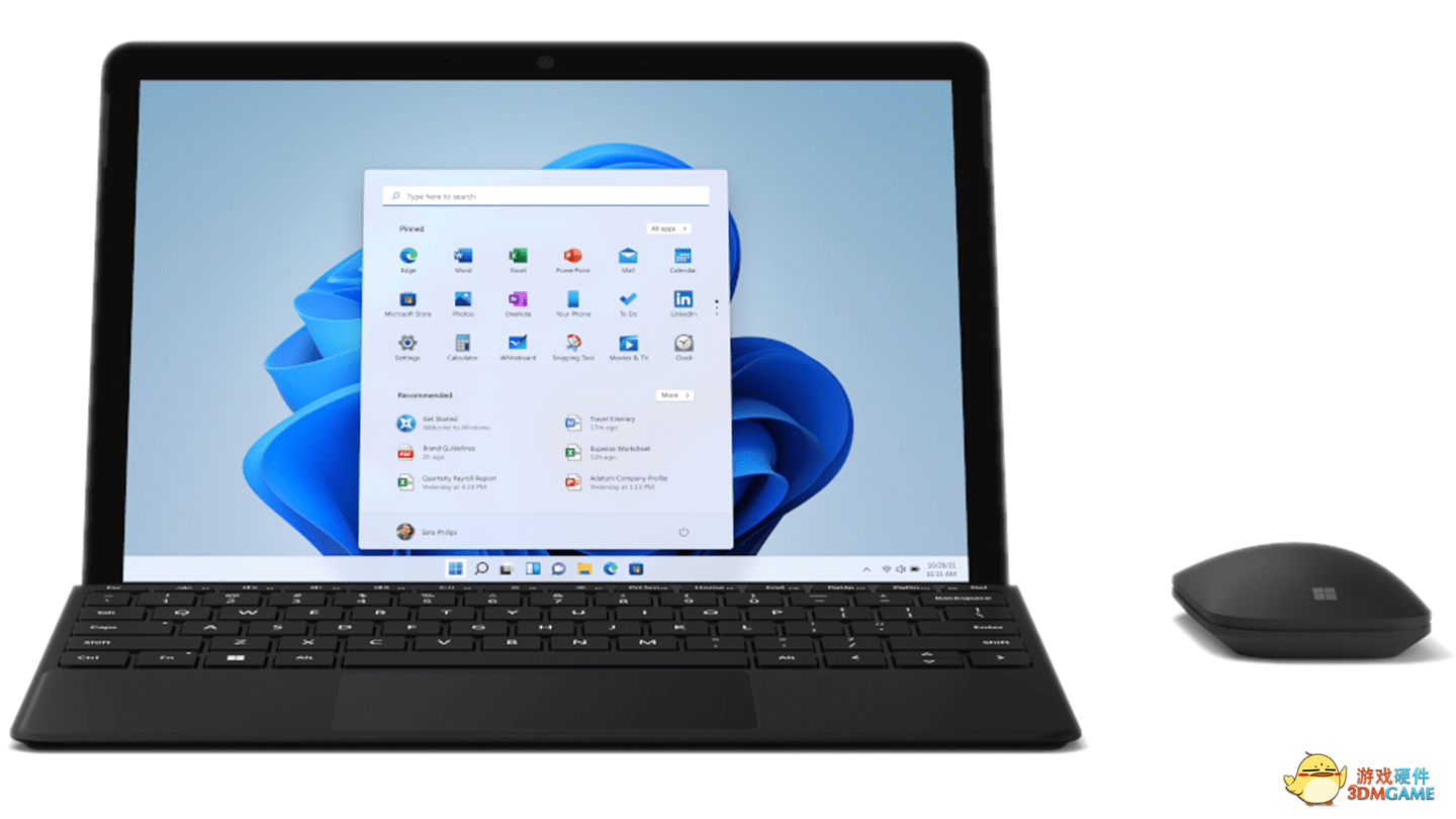 微软 Surface Go 3 纯黑色版海外上市：搭载 Win11 + 英特尔奔腾 6500Y