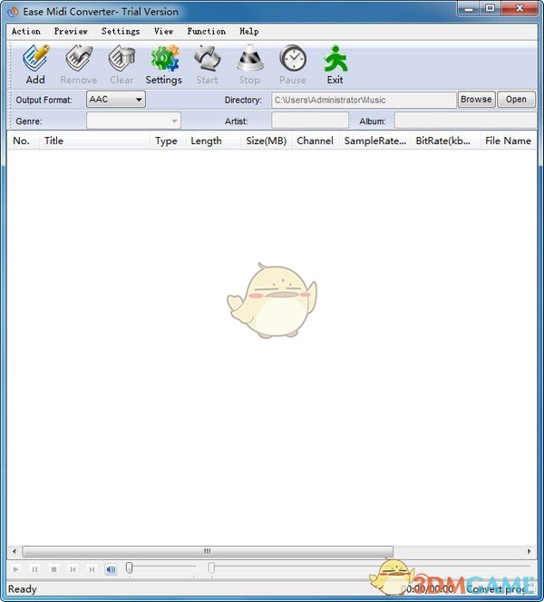 EASE Midi Converter(MIDI格式转换器)v1.70