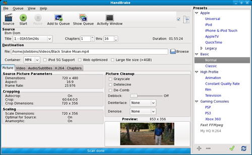HandBrake0.10.5
