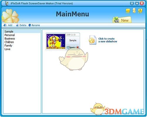 iPixSoft flash ScreenSaver Makerv4.2.0