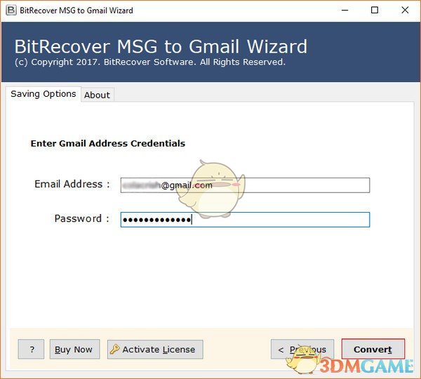 WizardMSG到Gmail迁移工具v7.1.0.0
