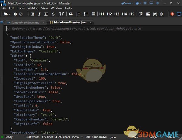 Markdown Monster(代码编辑查看器)v2.2.4