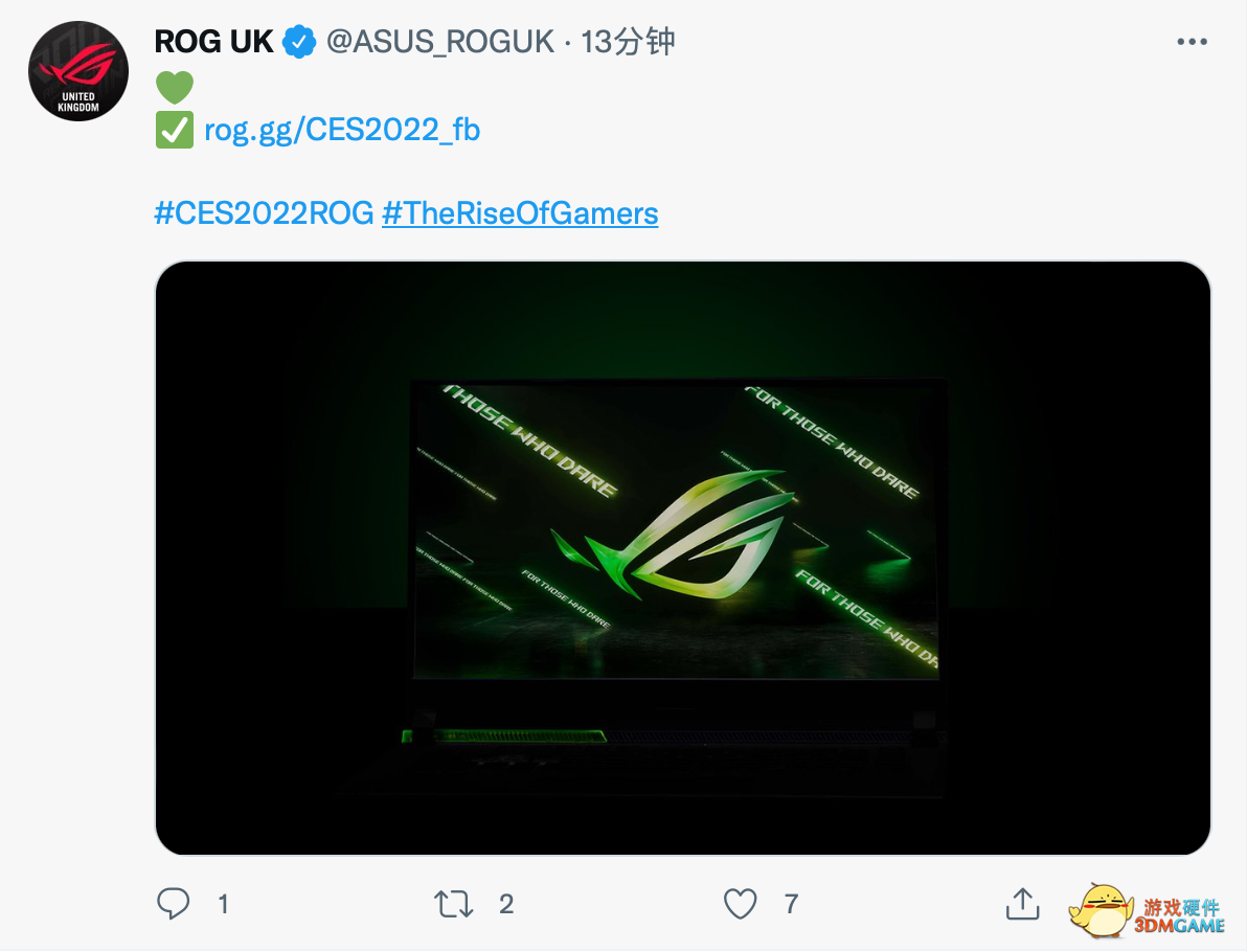 ROG 预热新款魔霸游戏本，依旧采用大下巴设计