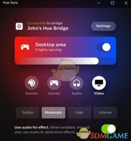 hue sync(飞利浦灯光预设软件)v1.7.0.19