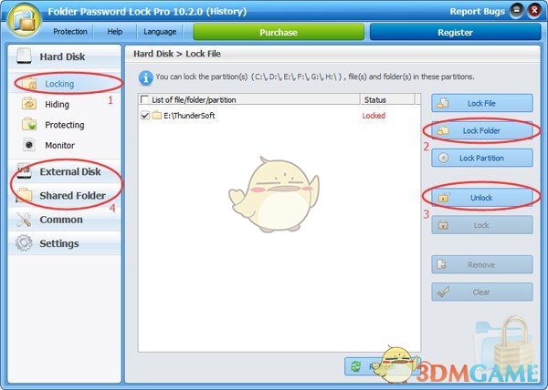ThunderSoft Folder Password Lock(文件夹加密软件)v11.1.0