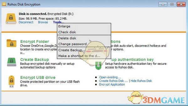 Rohos Mini Drive(U盘加密软件)v1.8