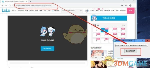 哔哩哔哩会员内容试看工具v1.0