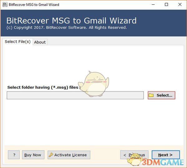 BitRecover MSG to Gmail(WizardMSG到Gmail迁移工具)v7.1.0