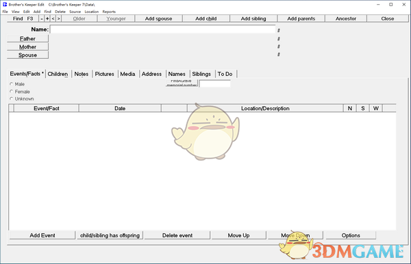 Brothers Keeper(家庭族谱管理软件)v7.5.9
