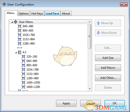Sizer Configuration(窗口大小调整工具)v4.0