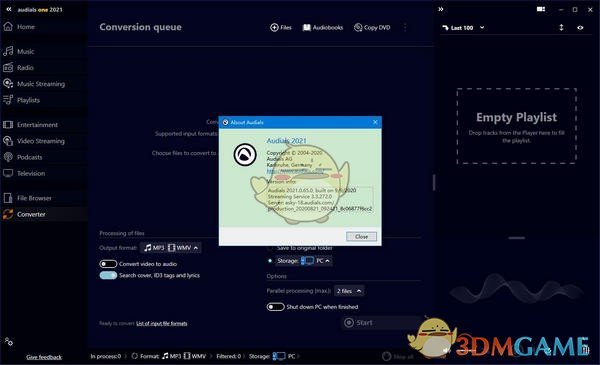 Audials One Platinum(音乐管理工具) v2021.0.220.0