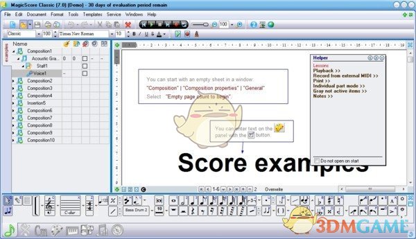 MagicScore Classic(音乐编辑器) v6.200