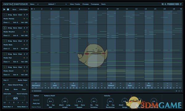 W.A. Production InstaComposer(MIDI生成器) v1.0.0