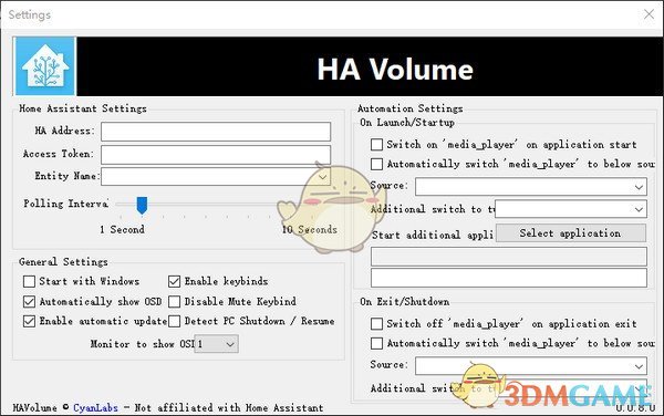 HA Volume(音频控制软件) 0.0.8.0