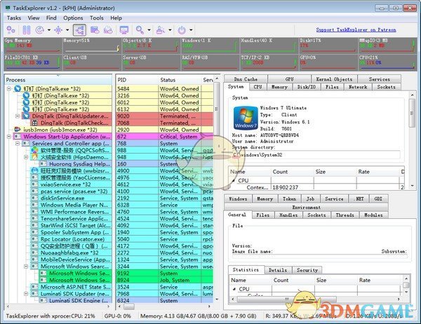 TaskExplorer(高级任务管理器)v1.4.0