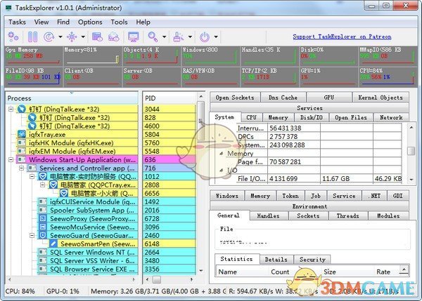 TaskExplorer(高级任务管理器)v1.4.0