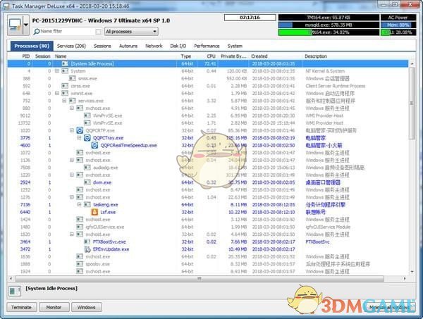 Task Manager DeLuxe(高级多功能任务管理器)v4.0.0