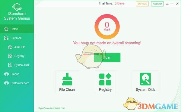 iSunshare System Genius(系统缓存清理软件)v3.0.22