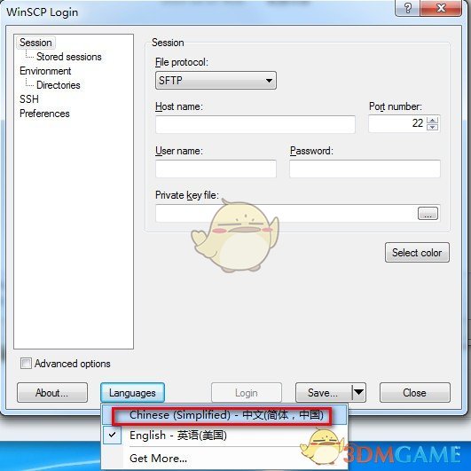 WinSCP(SFTP客户端)v5.19.6
