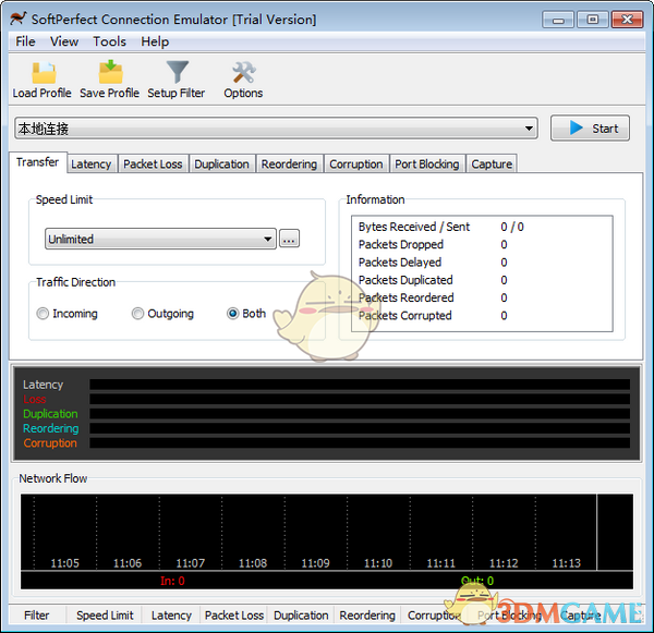 SoftPerfect Connection Emulator(网络测试工具)v1.8