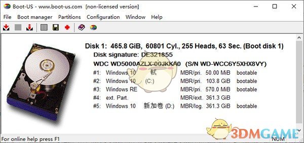 Boot-US(多系统启动管理工具)v3.9.6