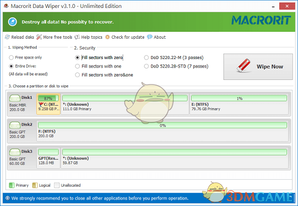 Macrorit Data Wiper(数据清除工具)v4.8.1