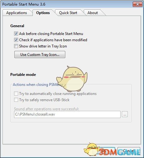Portable Start Menu(开始菜单工具)v3.7