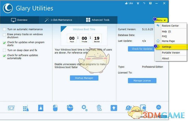 Glary Utilities Freev5.183.0.212