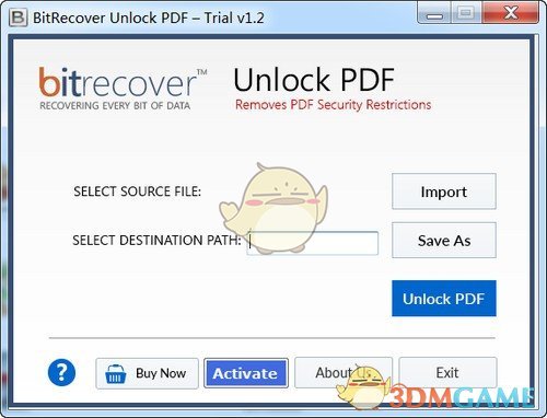 BitRecover Unlock PDF最新版v1.2