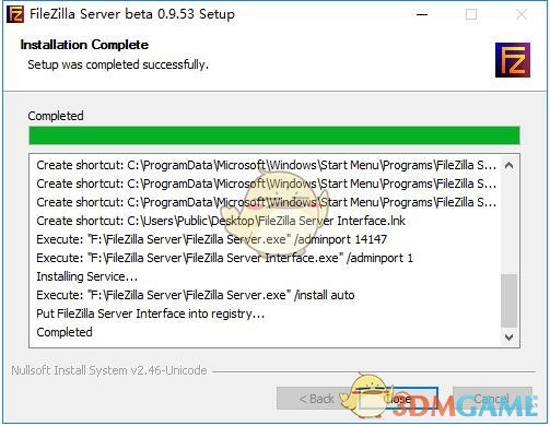 FileZilla Server(FTP服务器软件)v1.2