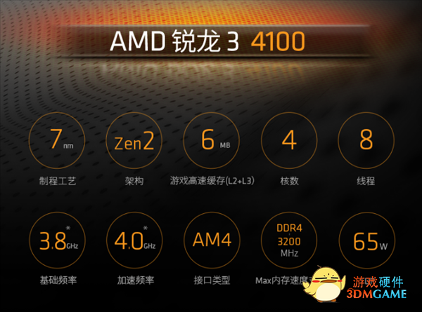 AMD Zen2复活！锐龙5 4600G、锐龙3 4100新U上市