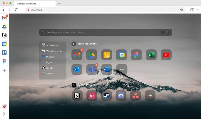 sidekick浏览器v100.24.5.21052