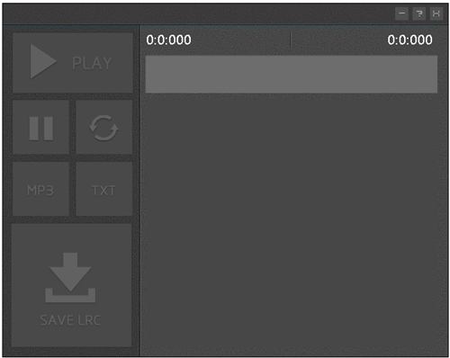歌词制作器Lrcerv1.0.72