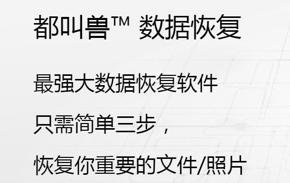 都叫兽数据恢复v2020.9.46.296