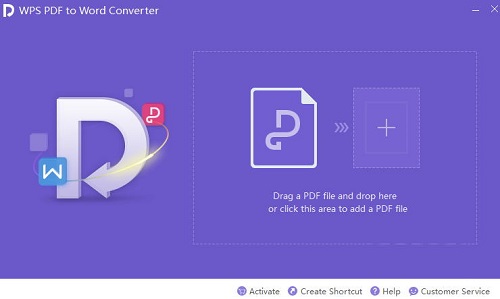 WPS PDF to Word ConverterV10.2.0.5824
