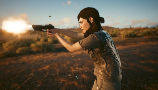 《赛博朋克2077》艾丽发型MOD