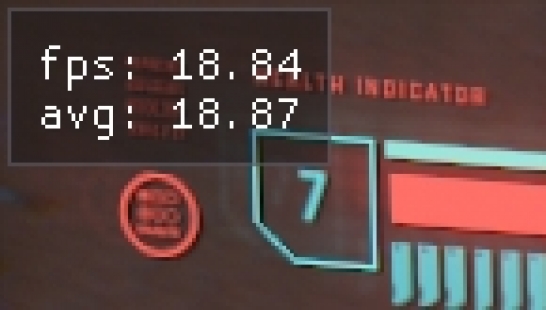 《赛博朋克2077》简单的fps显示窗口MOD