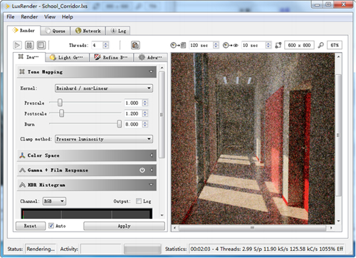 3D渲染引擎LuxRenderv1.5