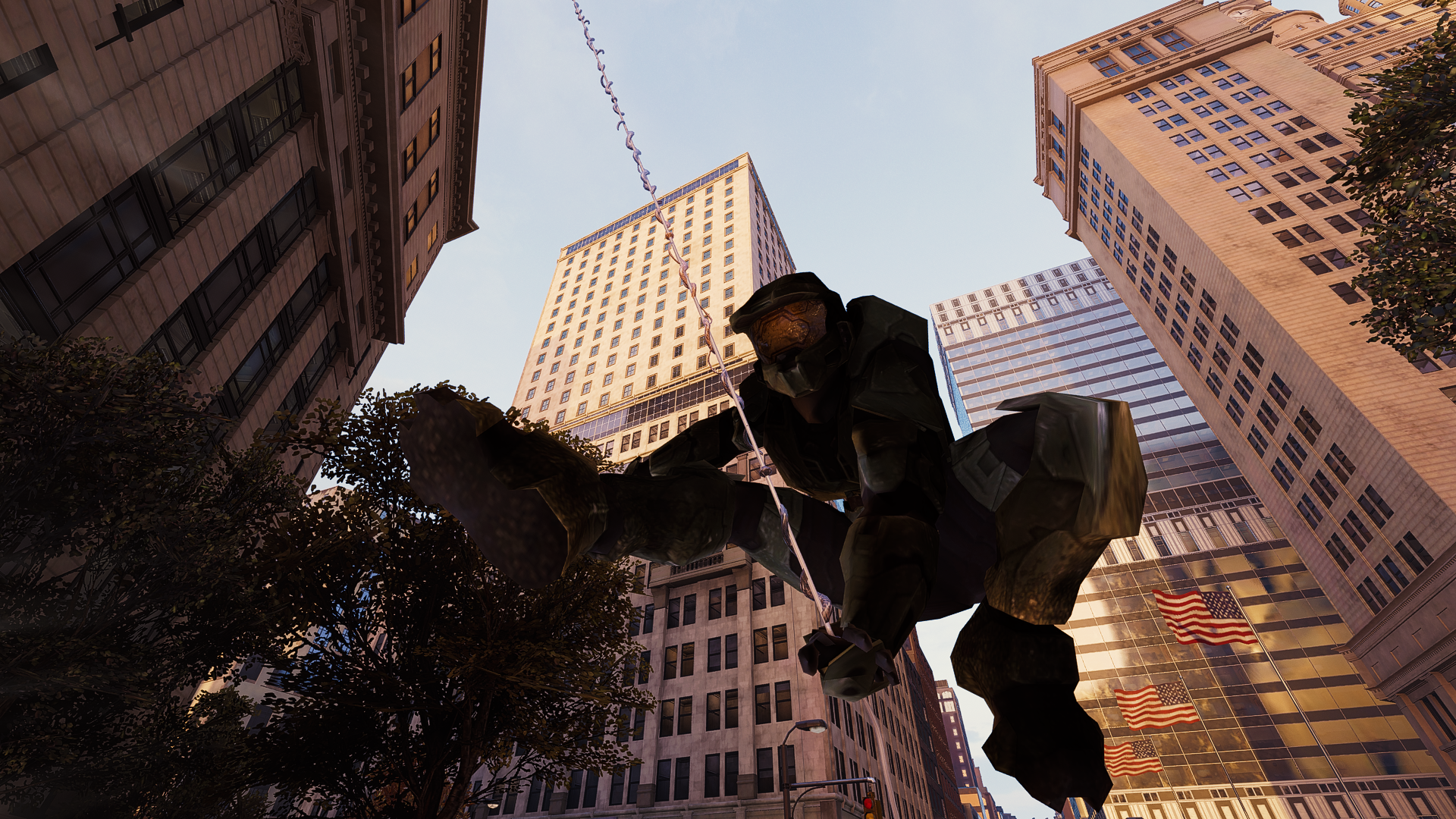 《漫威蜘蛛侠:重置版》扮演光晕CE和光晕3士官长mod