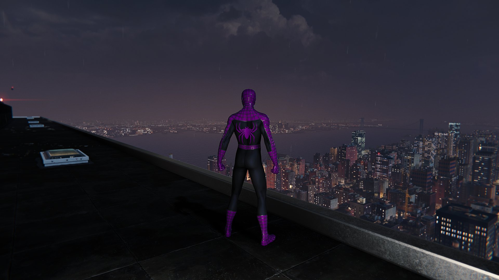 《漫威蜘蛛侠：重置版》紫色蛛网套装mod
