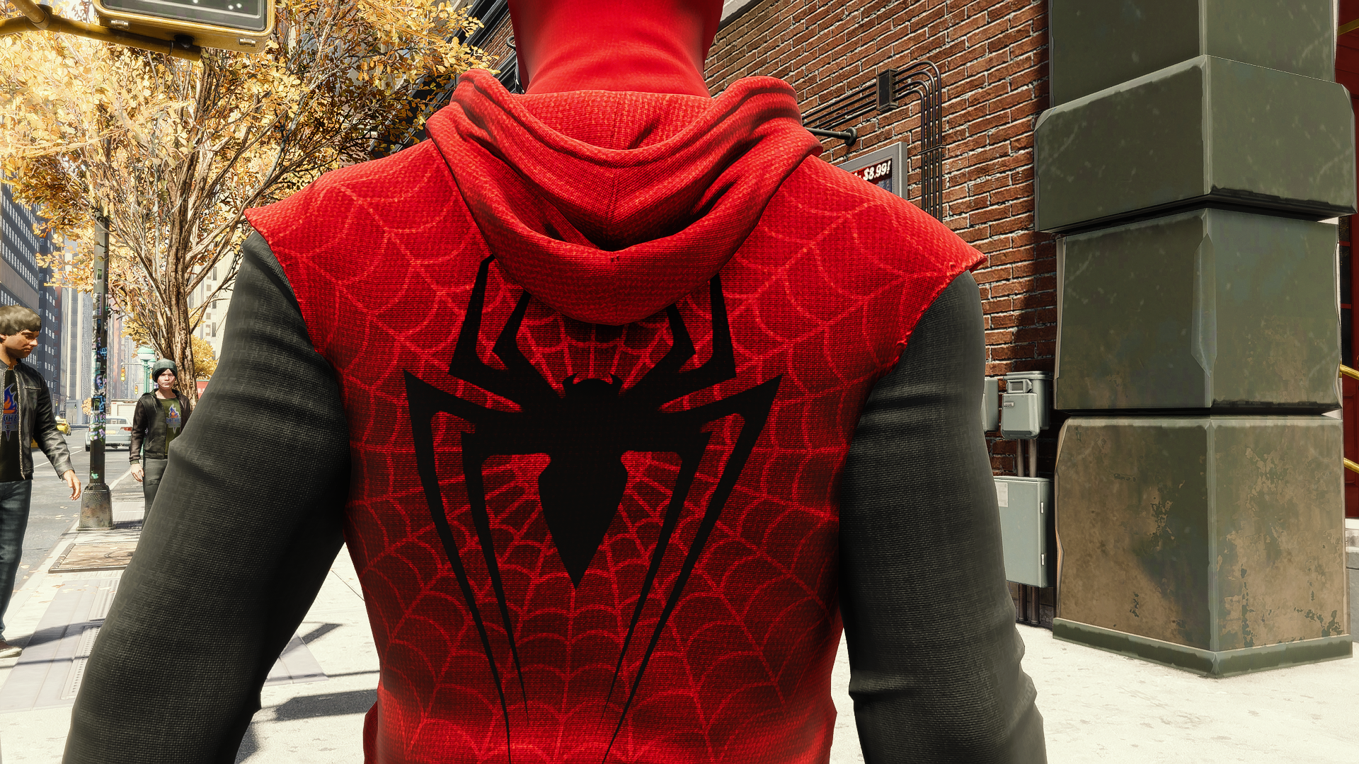 《漫威蜘蛛侠：重置版》Detran定制的自制纹理套装mod