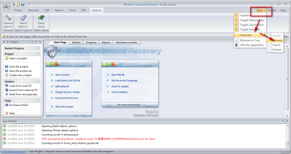 Wireless Password RecoveryV6.15.659
