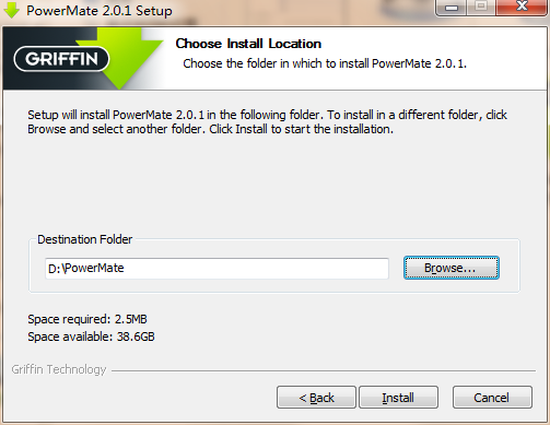 PowerMate控制器驱动v2.0.1.0