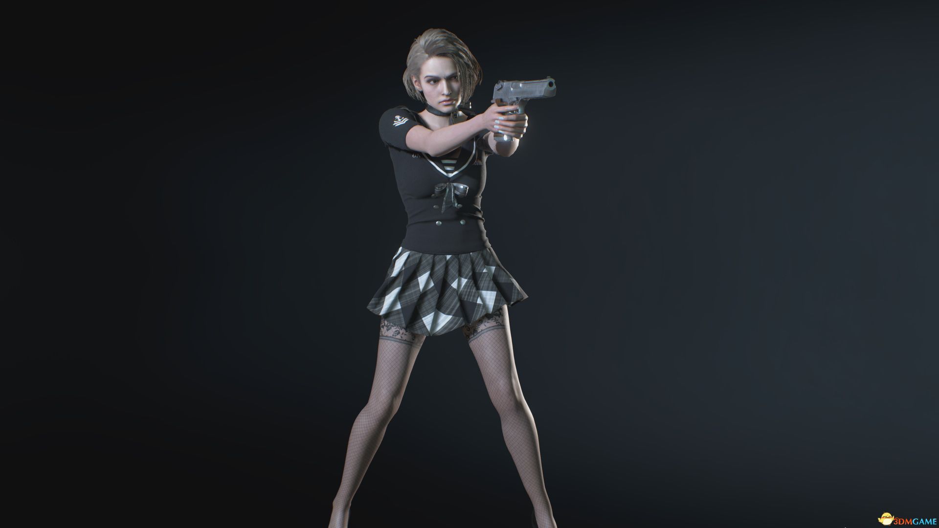 《生化危机3：重制版》暗黑时尚海军少女装MOD