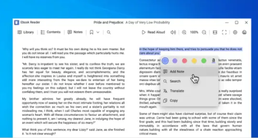 Ebook Reader 6.40