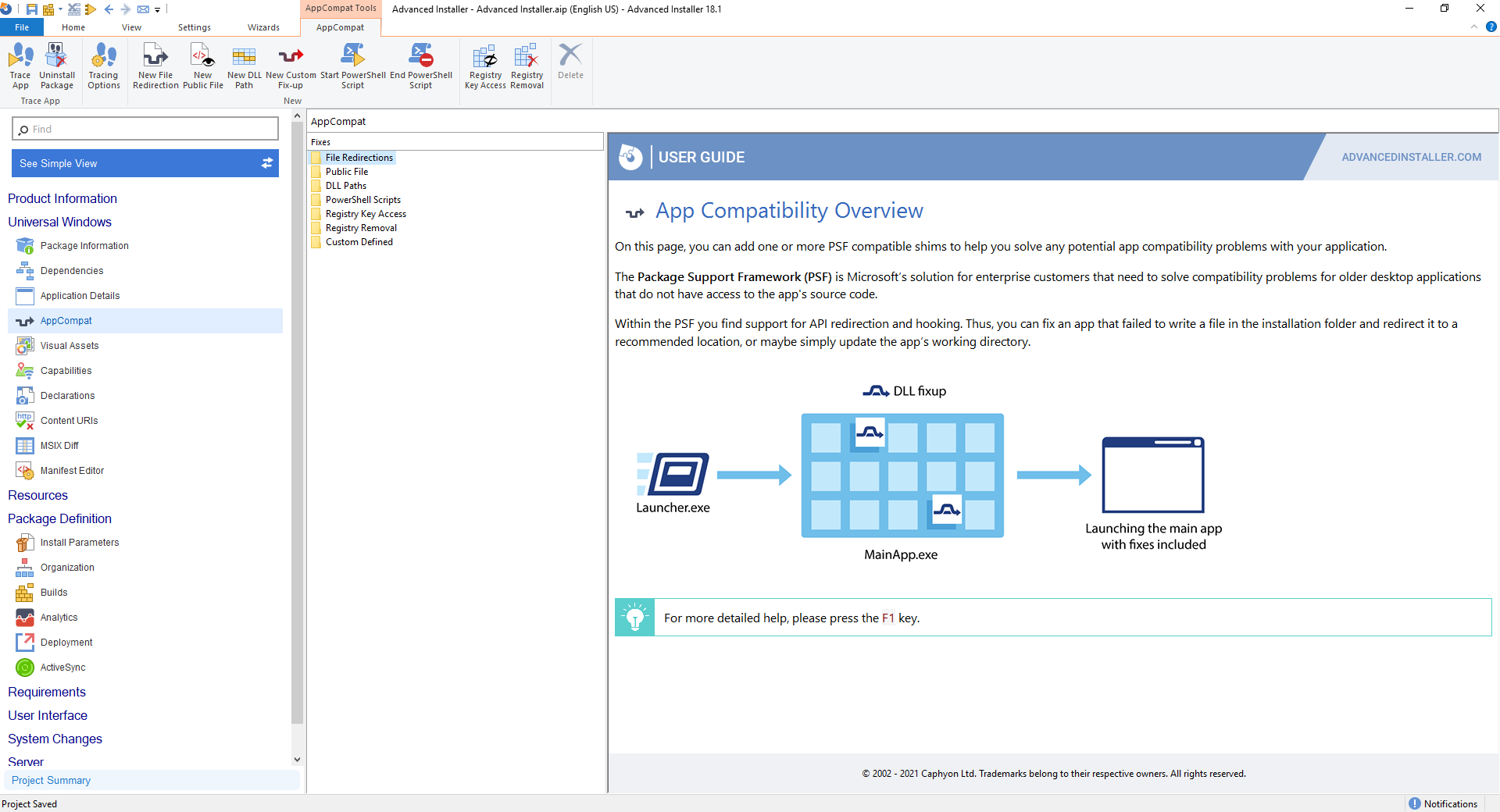 Advanced Installer 21.0.1