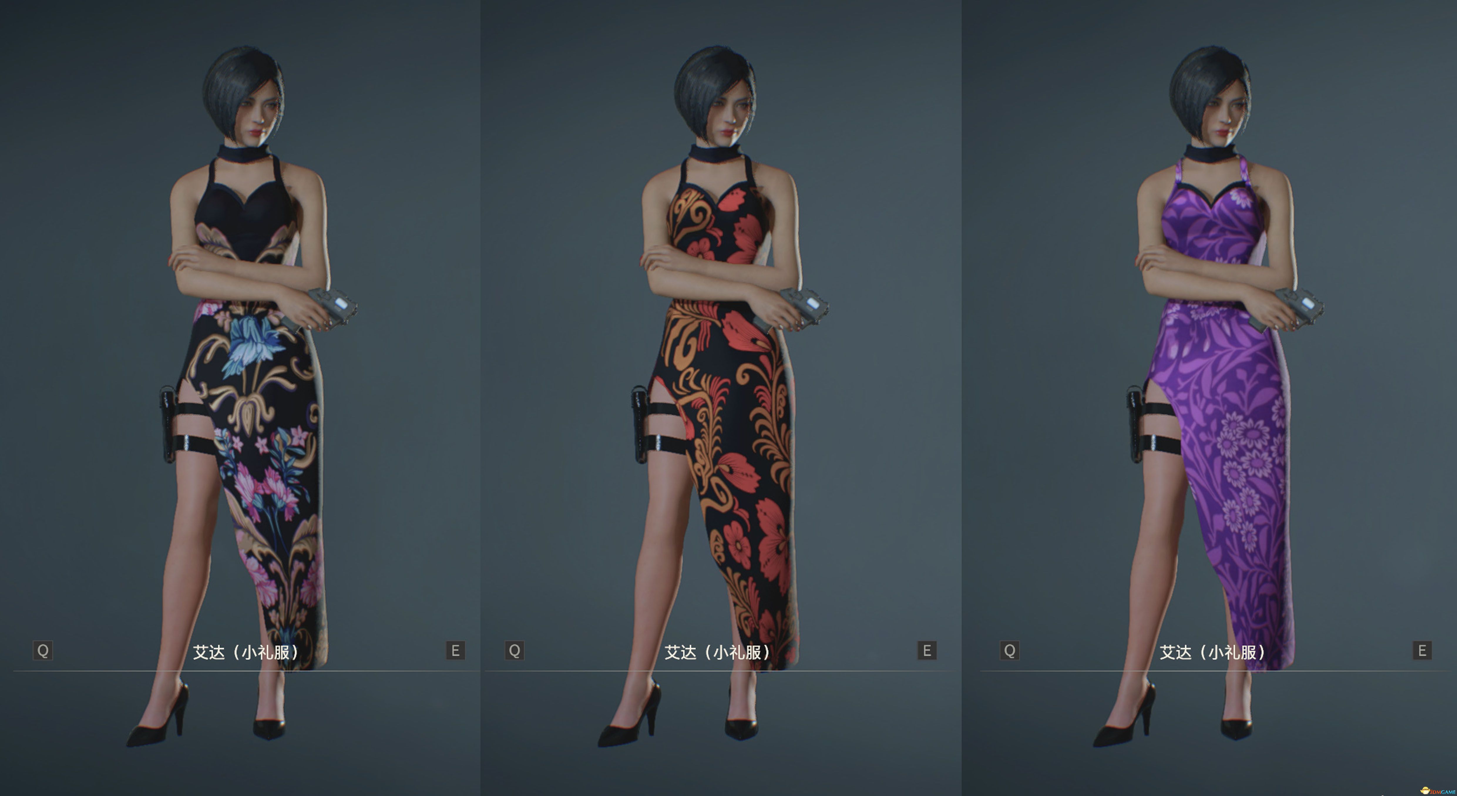 《生化危机2：重制版》艾达经典旗袍微变三款MOD