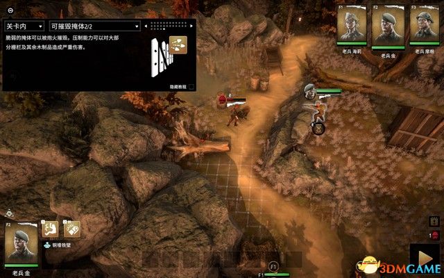 《断线》全战役流程图文攻略 系统教程及玩法技巧