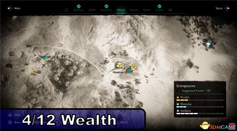 《刺客信条：英灵殿》全收集图文攻略 全财富神秘传说文物装备技能等收集品位置